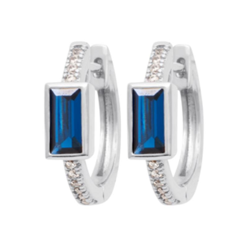 Coque de Nacre Créoles argent 1645940