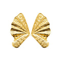 Coque de Nacre Boucles d'oreilles acier doré 3127109