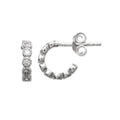 Coque de Nacre Créoles argent 1509810