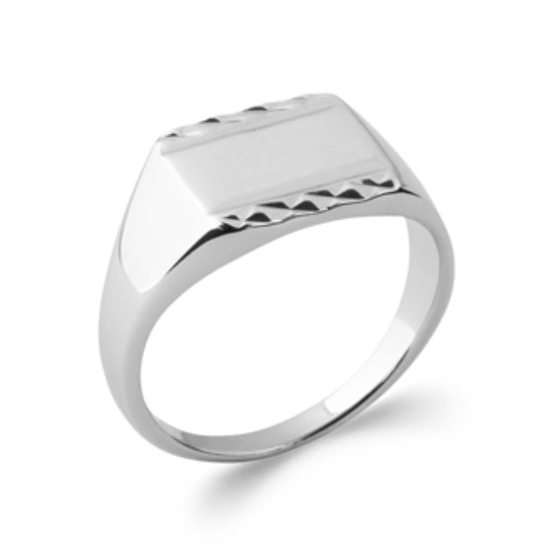 Coque de Nacre Chevalière argent 1066100