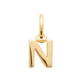 Coque de Nacre Pendentif initiale plaqué or 2775614