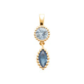 Coque de Nacre Pendentif plaqué or 2788060