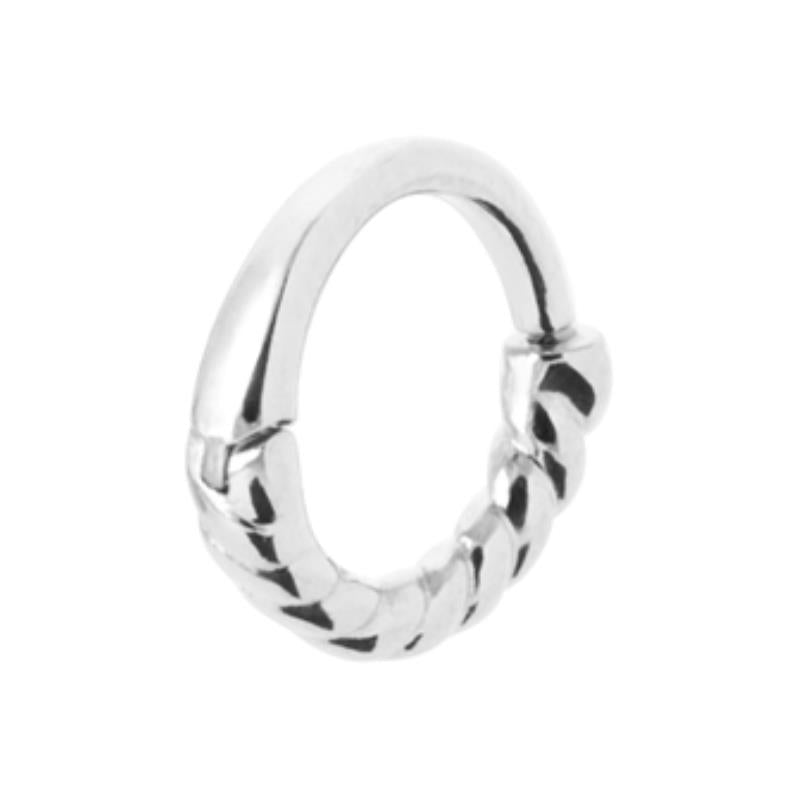 Coque de Nacre Créoles argent 7675300