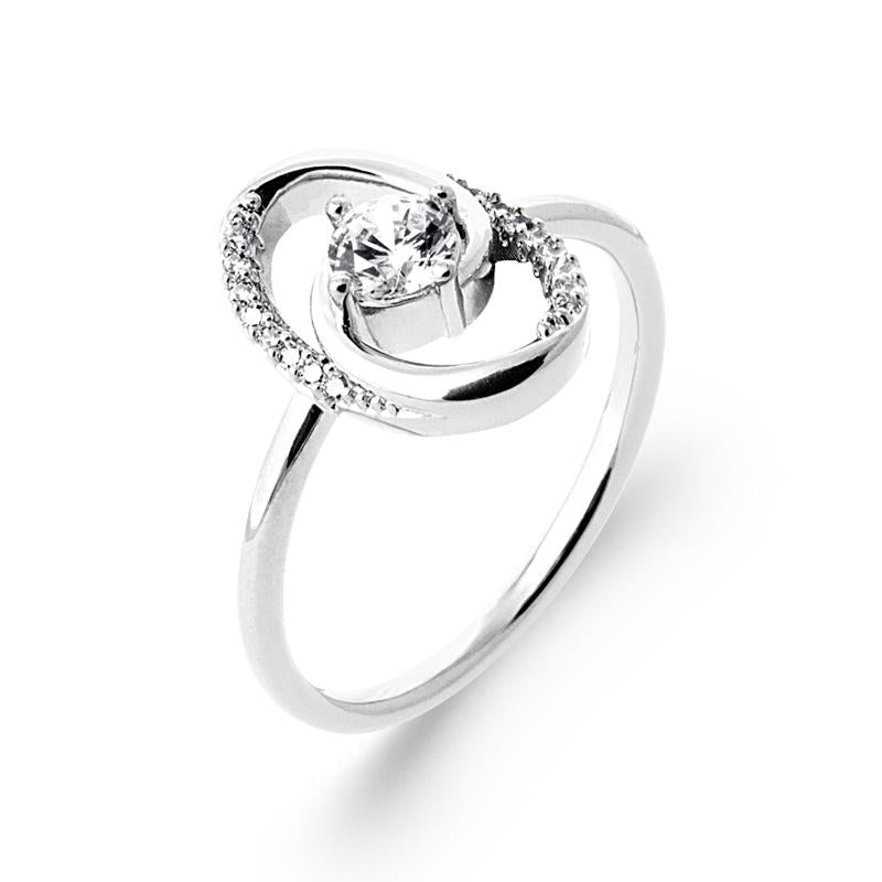 Coque de Nacre Bague argent 10020610