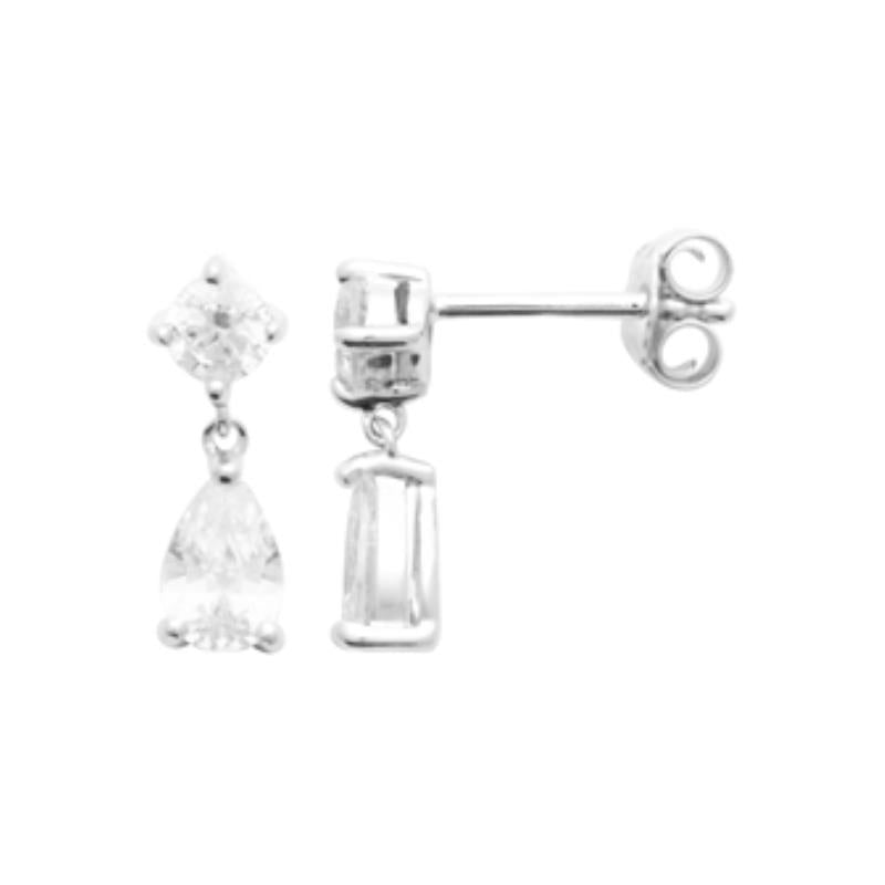 Coque de Nacre Boucles d'oreilles pendantes argent 13057510