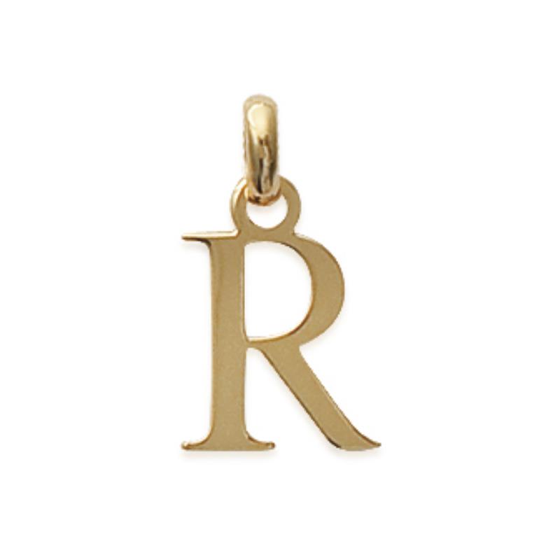 Coque de Nacre Pendentif initiale plaqué or 28750017