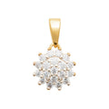Coque de Nacre Pendentif plaqué or 2811411