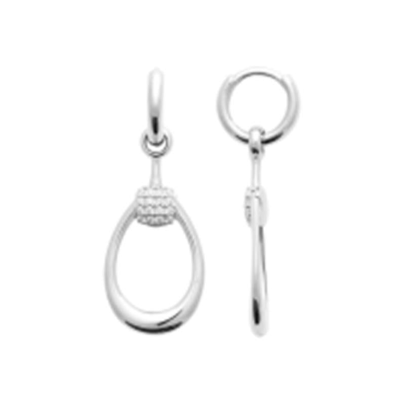 Coque de Nacre Créoles argent 1665210