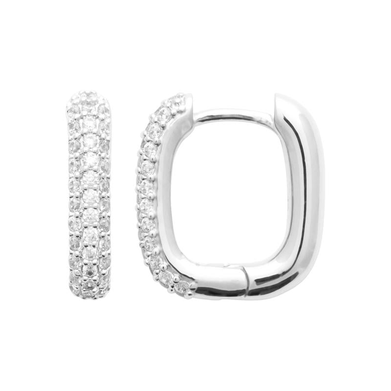 Coque de Nacre Créoles argent 1667610
