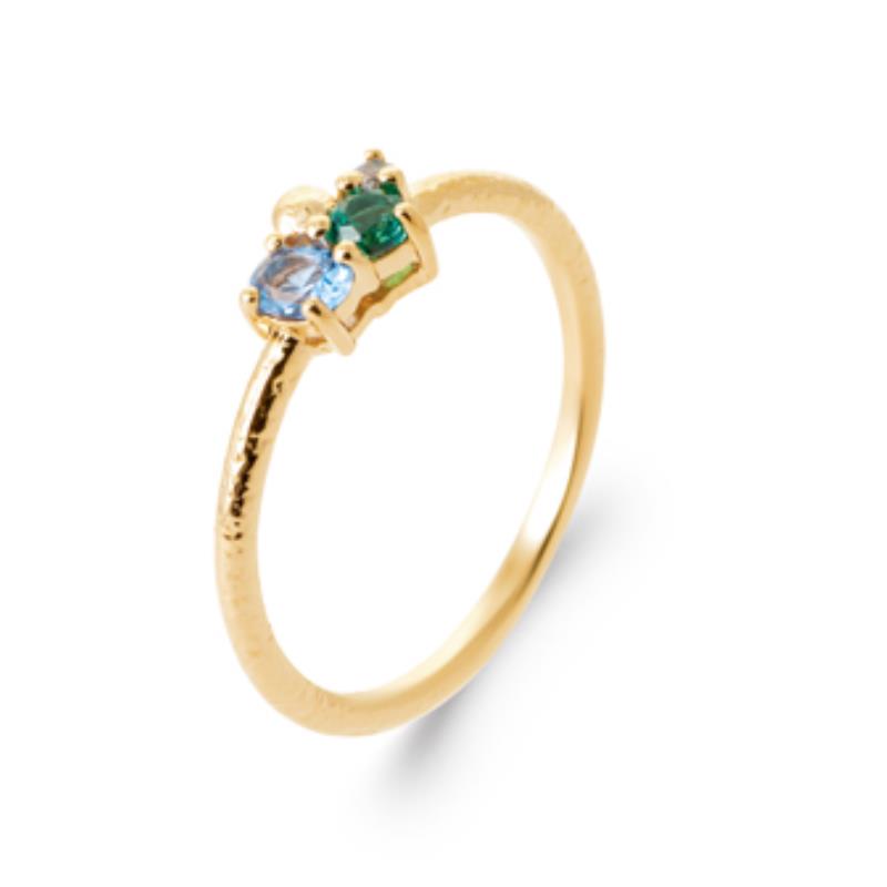 Coque de Nacre Bague plaqué or 2965505