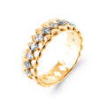 Coque de Nacre Bague plaqué or 20014660