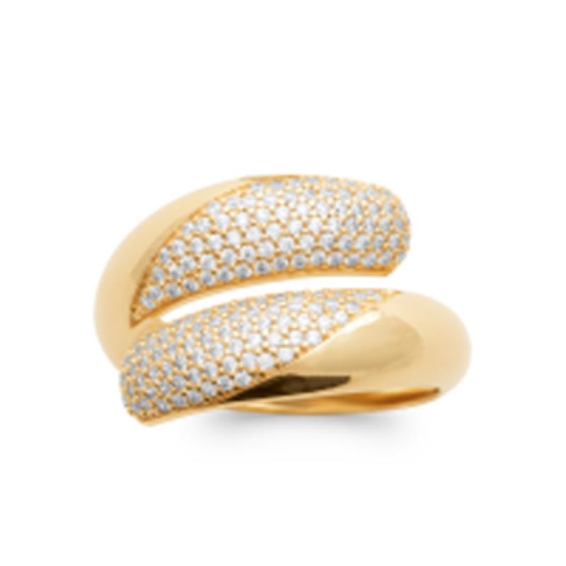 Coque de Nacre Bague plaqué or 2980810