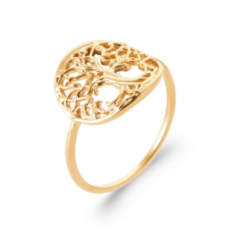 Coque de Nacre Bague plaqué or 2974400