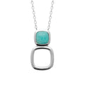 Coque de Nacre Collier argent 873697