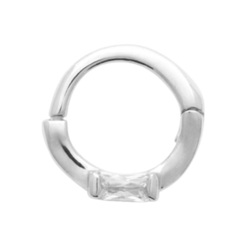 Coque de Nacre Créoles argent 1675110