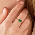 Coque de Nacre Bague plaqué or 2951950