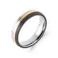 Shark'N Stones Bague acier doré 3415607