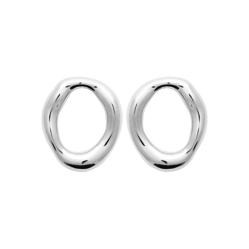 Coque de Nacre Boucles d'oreilles acier 3128300