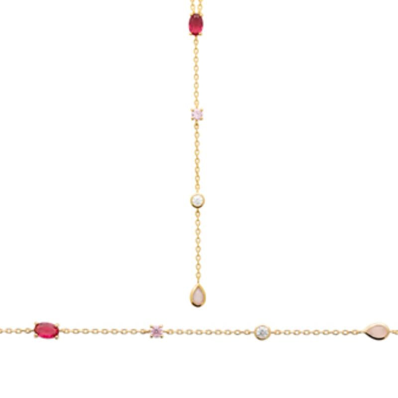 Coque de Nacre Bracelet plaqué or 973839