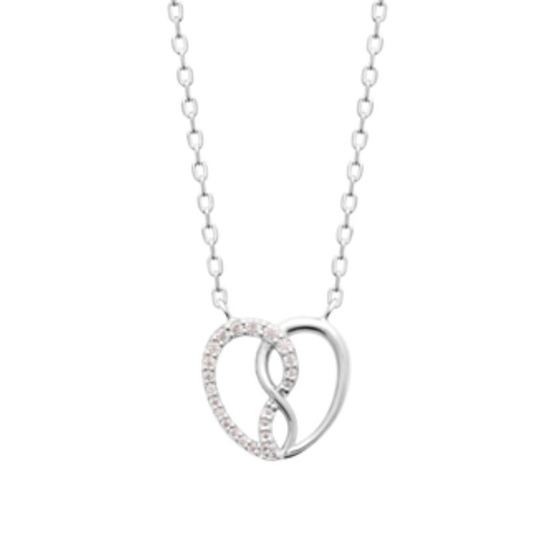 Coque de Nacre Collier argent 873858