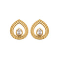Coque de Nacre Puces d'oreilles plaqué or 2583910