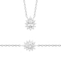 Coque de Nacre Collier argent 874091