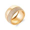 Coque de Nacre Bague plaqué or 2974910