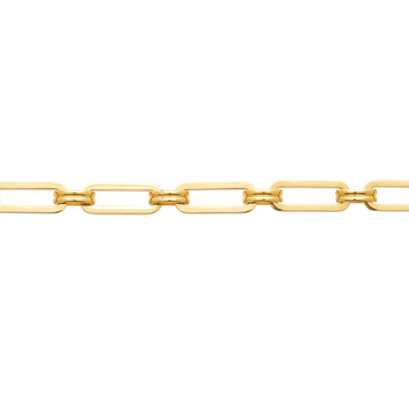 Coque de Nacre Bracelet acier doré 312212