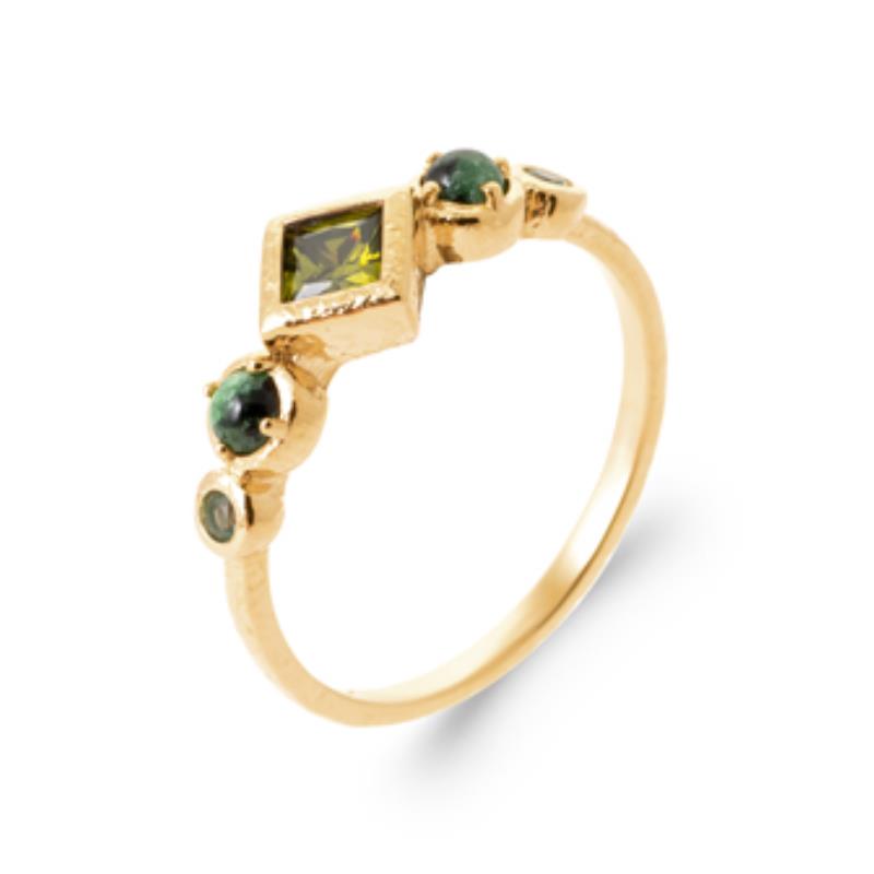 Coque de Nacre Bague plaqué or 2965650