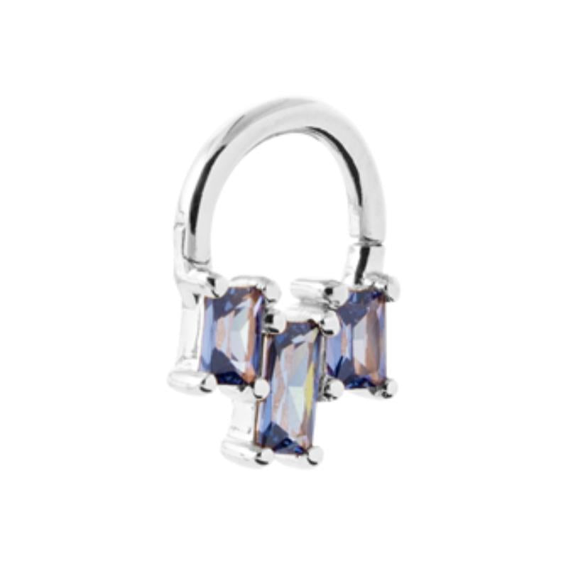 Coque de Nacre Créoles argent 1678140