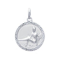 Coque de Nacre Pendentif zodiaque argent 14821108