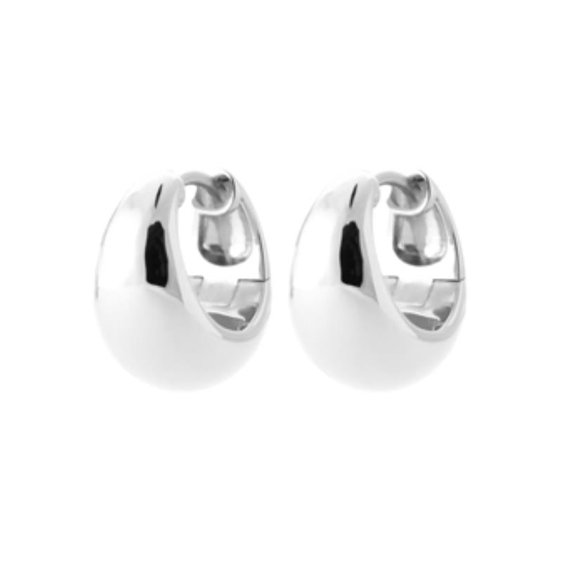 Coque de Nacre Créoles argent 7665800