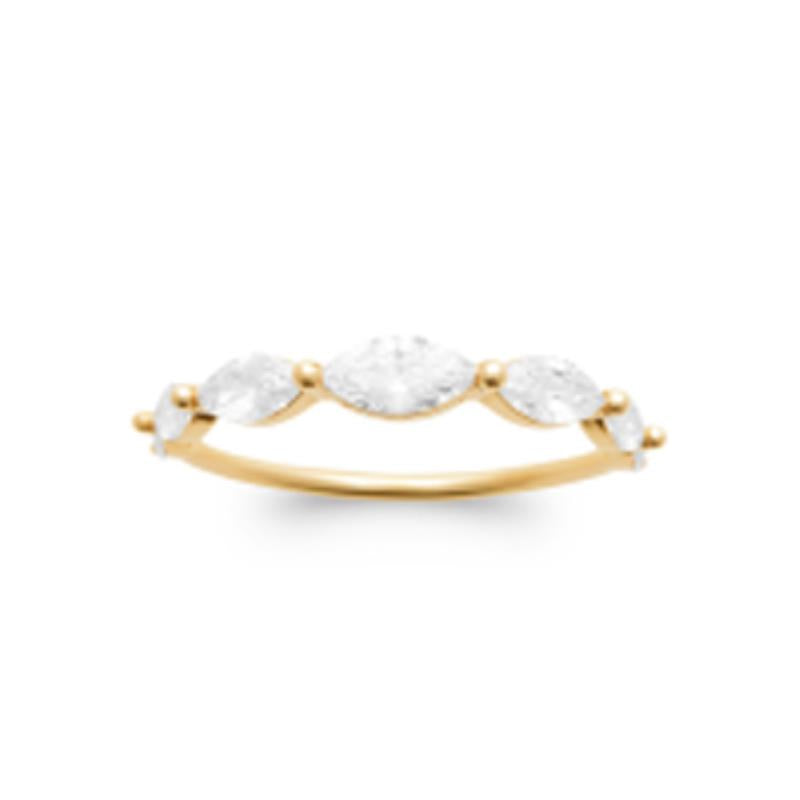Coque de Nacre Bague plaqué or 2969510