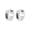 Shark'N Stones Créoles acier 3609407