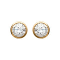 Coque de Nacre Boucles d'oreilles plaqué or 25115105