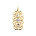 Coque de Nacre Pendentif plaqué or 2790710