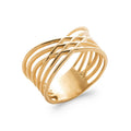 Coque de Nacre Bague plaqué or 2914600