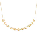 Coque de Nacre Collier plaqué or 922021
