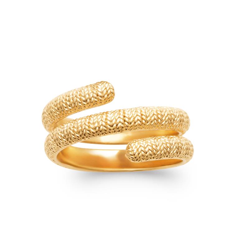Coque de Nacre Bague plaqué or 20003600