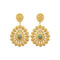 Izee Boucles d'oreilles pendantes acier doré 3135609