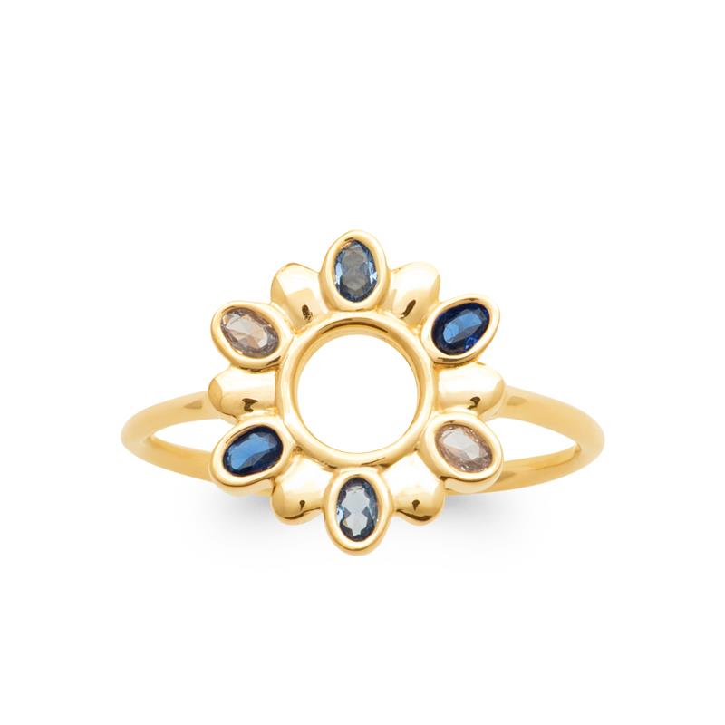 Coque de Nacre Bague plaqué or 20011340