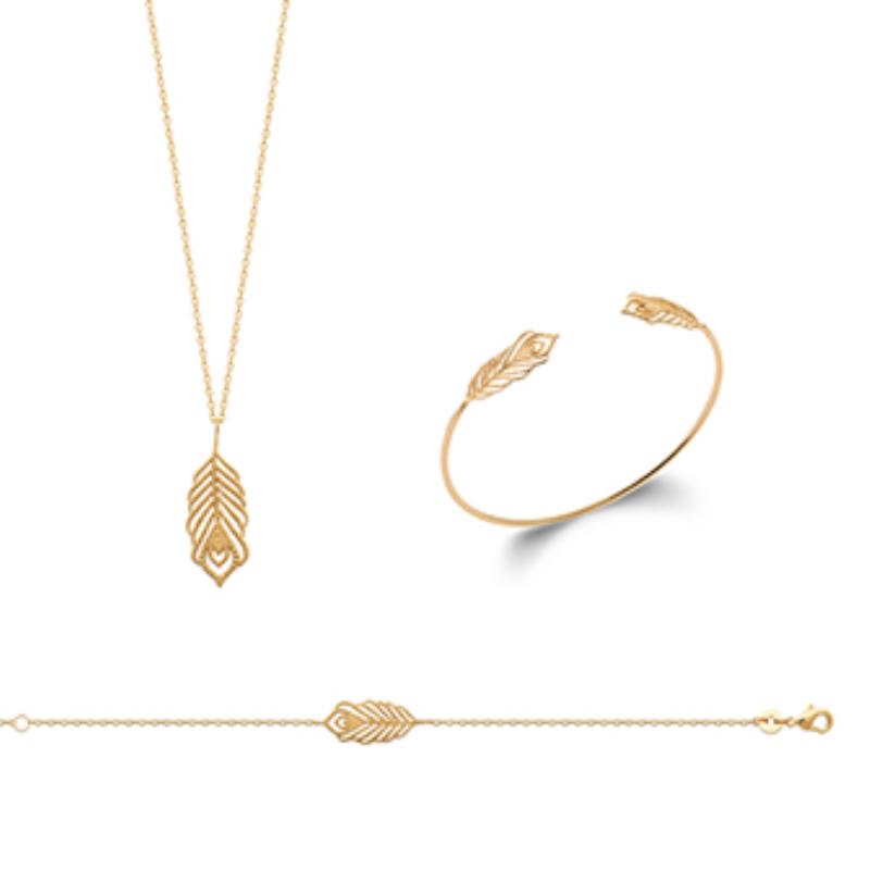 Coque de Nacre Collier plaqué or 921751