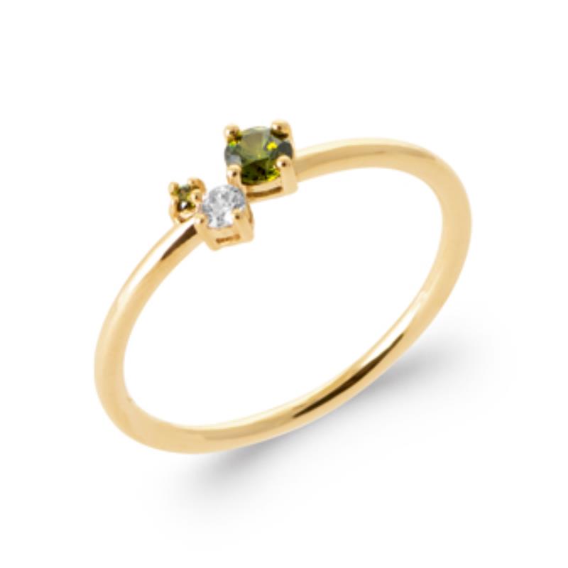 Coque de Nacre Bague plaqué or 2961550