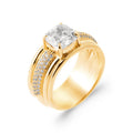 Coque de Nacre Bague plaqué or 2969310