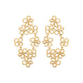 Coque de Nacre Boucles d'oreilles pendantes plaqué or 23064500