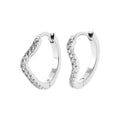 Coque de Nacre Créoles argent 1682810