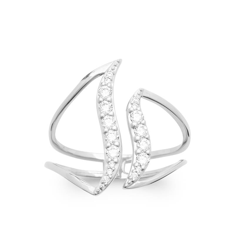 Coque de Nacre Bague argent 10010110