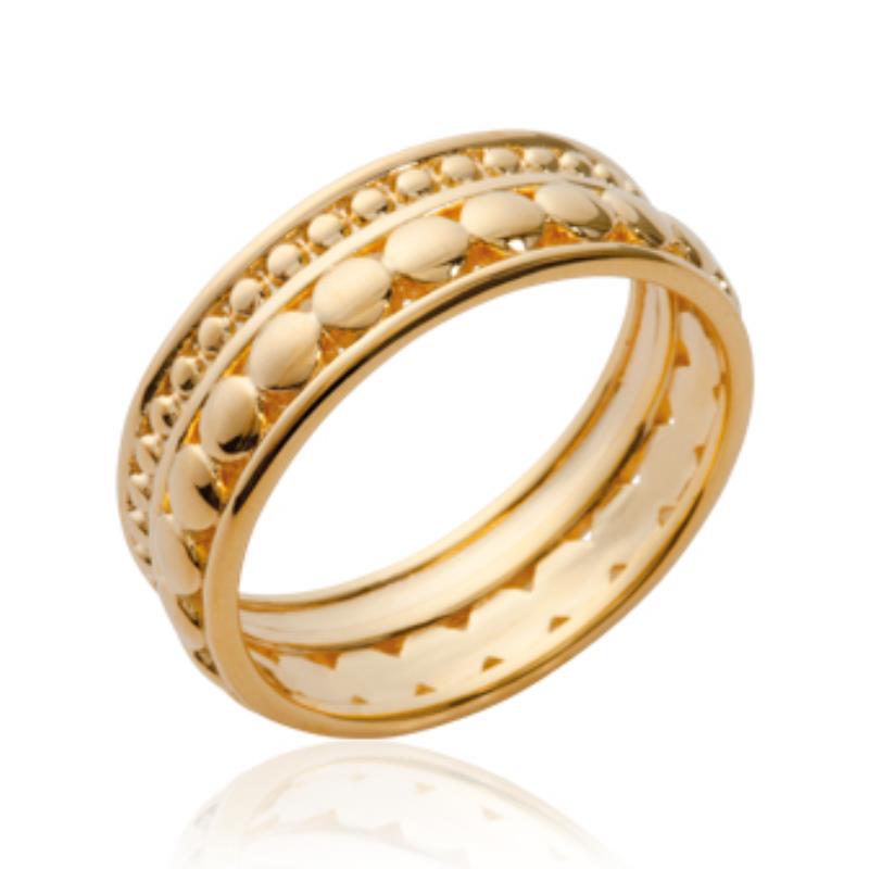 Coque de Nacre Bague plaqué or 2269300