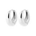 Coque de Nacre Créoles argent 7665700