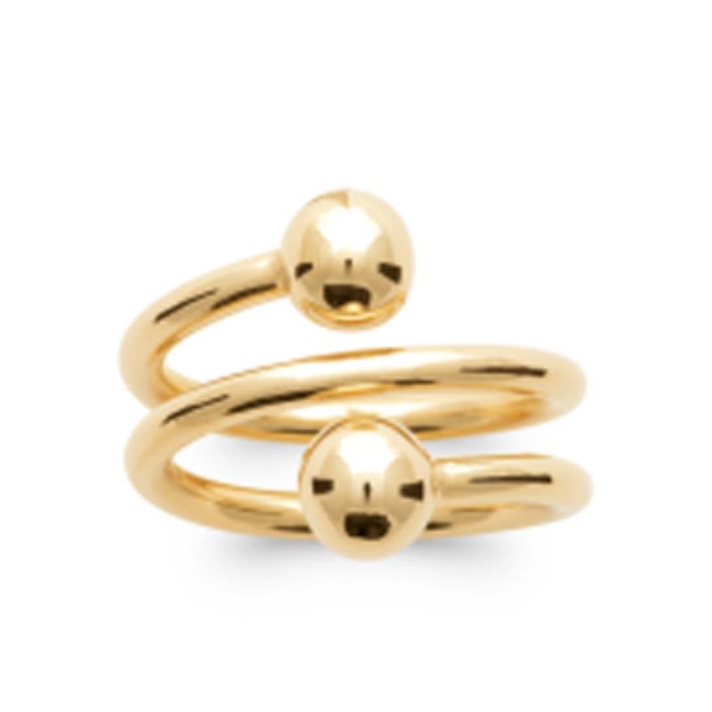 Coque de Nacre Bague plaqué or 2966800